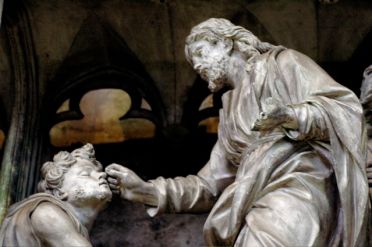 jesus heals blind man