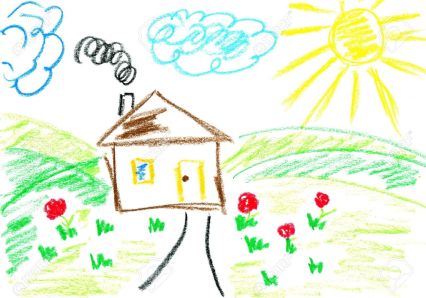 3757414-house-kids-art-child-s-drawing-with-crayons-